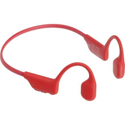 Aiwa Prodigy Swim Bone Conduction Wireless Headphones in Black/Red