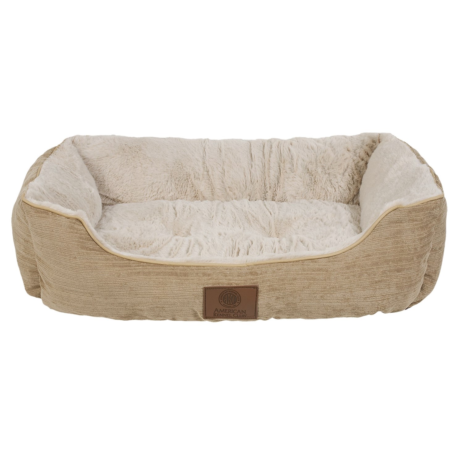 AKC Spring Mason Cuddler Dog Bed - 28x20