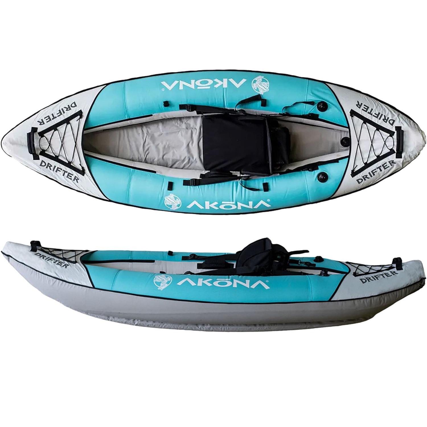 Akona Drifter Inflatable Kayak - 9', Sit-on-Top - Save 50% Akona Drifter Inflatable Kayak - 9', Sit-on-Top - Save 50%