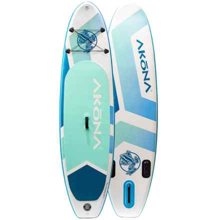 Akona Havana Inflatable Stand-Up Paddle Board Package - 10’6” in Blue/Multi