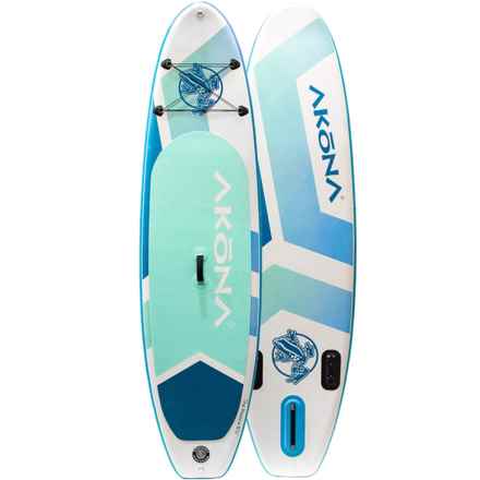 Akona Havana Inflatable Stand-Up Paddle Board Package - 10’6” in Blue/White