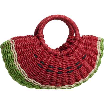 Alessia Bianchi Watermelon Satchel Bag in Watermelon
