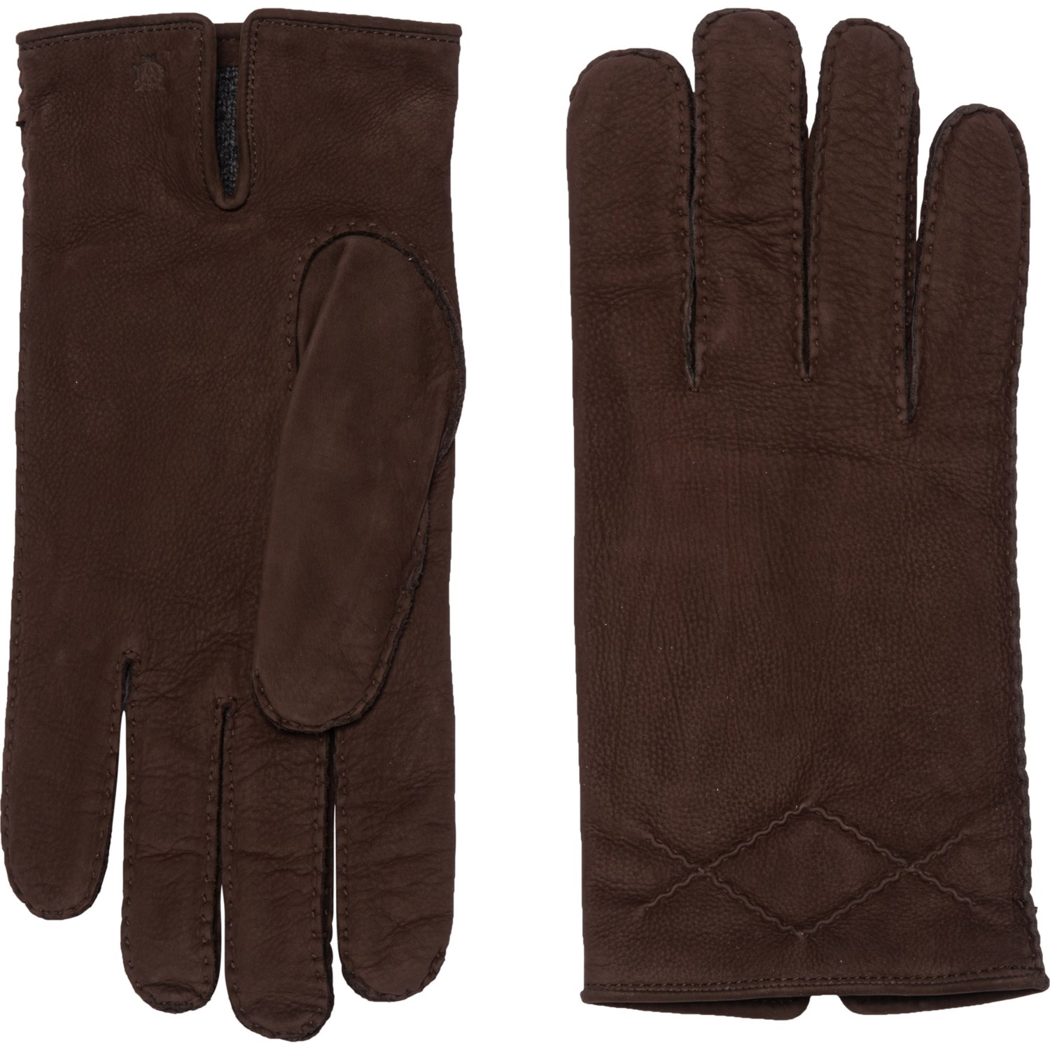 lined leather gloves mens