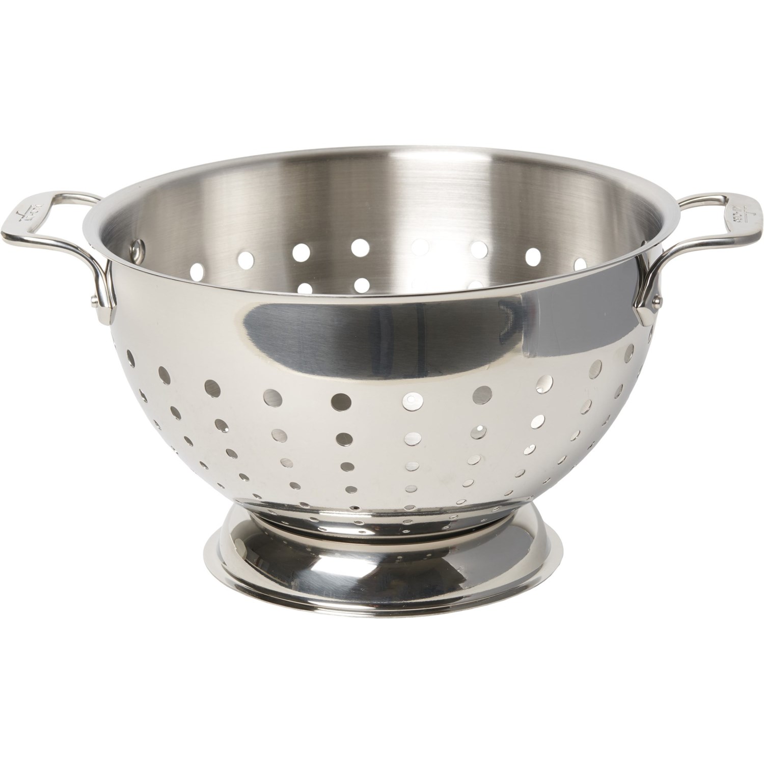 ALL CLAD Tri-Ply Stainless Steel Colander - 5 qt., Slightly Blemished ...