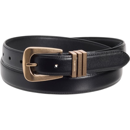 chinese dress ladies AllSaints Women's 1 Inch Tapered Double Wrap Leather, Wide Belt with Roller  Buckle, Black, S-M at Amazon Women's Clothing store