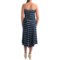 142VN_2 allen allen Stripe Tube Dress - Sleeveless (For Women)