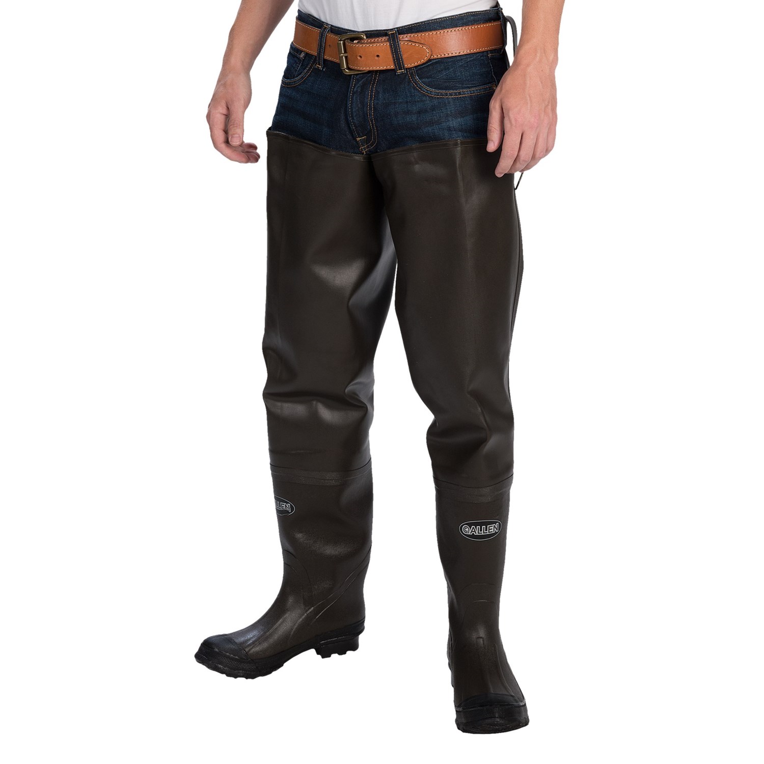 Allen Co. Wolf River Rubber Bootfoot Hip Waders (For Men) - Save 76%