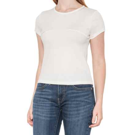 Alp-n-Rock Denby Baby T-Shirt - Organic Cotton, Short Sleeve in Off White
