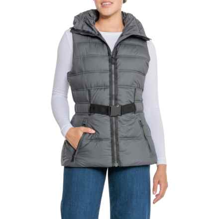 Alp-n-Rock Kaldi Belted Vest - Insulated in Charcoal