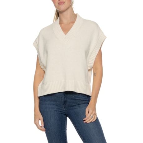 Alp-n-Rock Patrice V-Neck Sweater Vest - Organic Cotton - Save 74%
