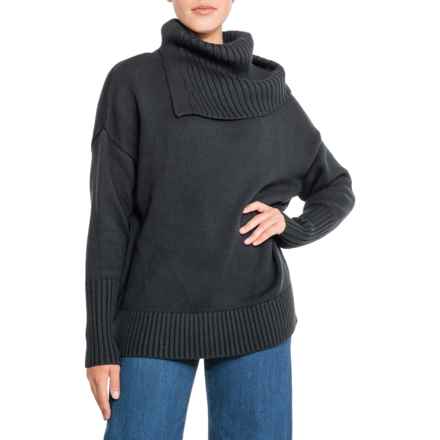 Alp-n-Rock Sasha Cowl Neck Sweater in Black