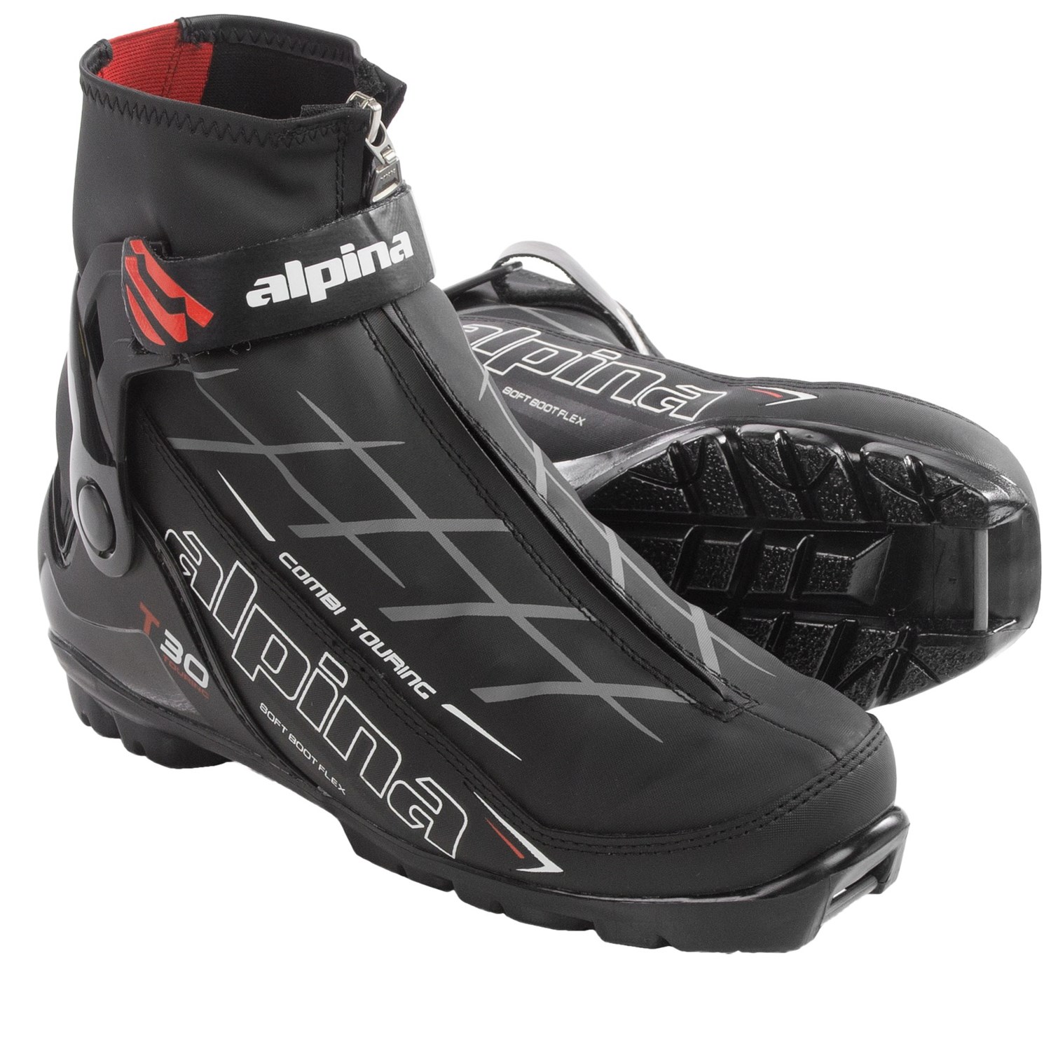 Alpina T30 Touring Nordic Ski Boots (For Men) - Save 84%