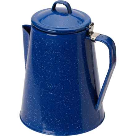 Alpine Mountain Gear Enamel Coffee Percolator - 8-Cup in Blue