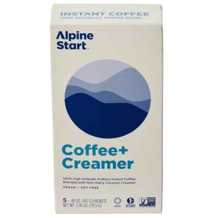 Alpine Start Instant Coffee and Coconut Creamer - 5-Count in Multi