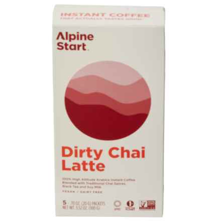 Alpine Start Instant Dirty Chai Latte Coffee - 5-Count in Multi
