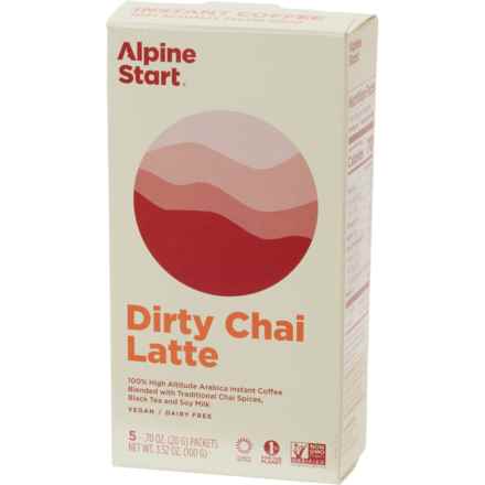 Alpine Start Instant Dirty Chai Latte Coffee - 5-Count in Multi