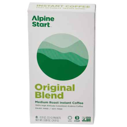 Alpine Start Medium Roast Original Blend Instant Coffee - 8-Count in Multi