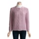 ALPS Cable Cardigan Sweater - Full Zip, Cotton (For Women)