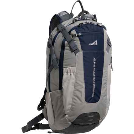 ALPS Mountaineering Hyrdrotrek 15 L Hydration Backpack - 101 oz. Reservoir, Navy, Gray, Dark Gray in Navy/Gray/Dark Gray
