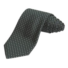 Altea Silk Neat Tie (For Men) in Green - Closeouts