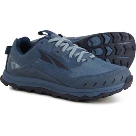 Altra Lone Peak 6 Trail Running Shoes - Wide Width (For Women) in Navy/Light Blue