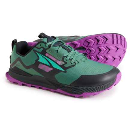 Altra Lone Peak 7 Running Shoes (For Men) in Green/Teal
