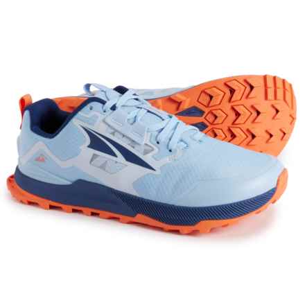 Altra Lone Peak 7 Running Shoes (For Women) in Blue/Orange
