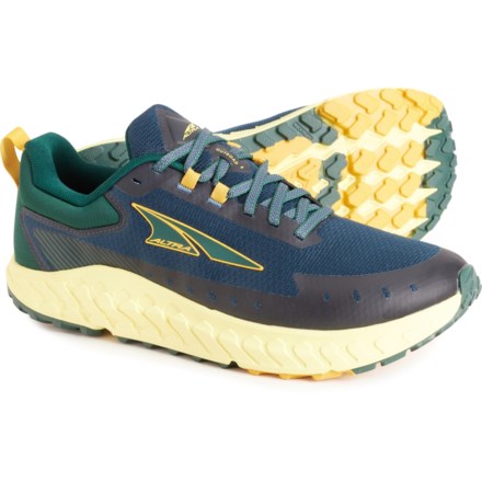 Altra Outroad 2 Running Shoes (For Men) in Blue/Yellow