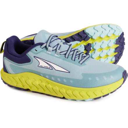 Altra Outroad 2 Running Shoes (For Women) in Blue/Green