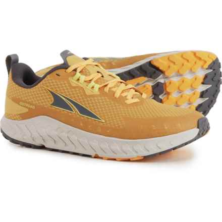 Altra Outroad Running Shoes (For Men) in Gray/Yellow