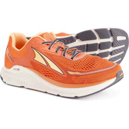 Altra Paradigm 6 Running Shoes (For Men) in Orange/Black