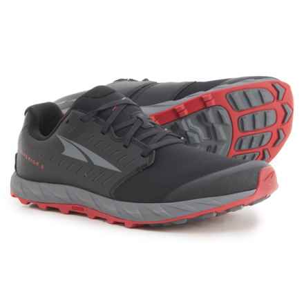 Altra Superior 5 Trail Running Shoes (For Men) in Black/Red
