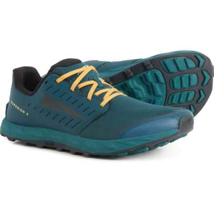 Altra Superior 5 Trail Running Shoes (For Men) in Deep Teal
