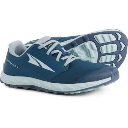Altra Superior 5 Trail Running Shoes (For Women) in Blue