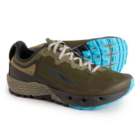 Altra Timp 4 Trail Running Shoes (For Men) in Dusty Olive