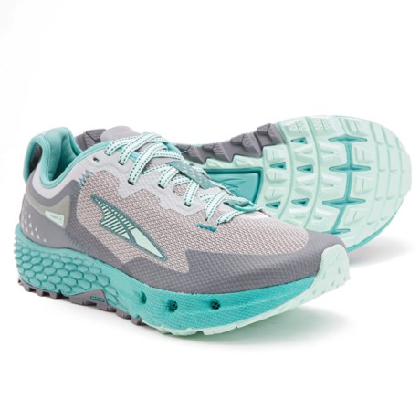 ALTRA Women's Torin 5 Luxe Running Shoes - Gray/Blue Size 8.5 With FootShape Toe Box