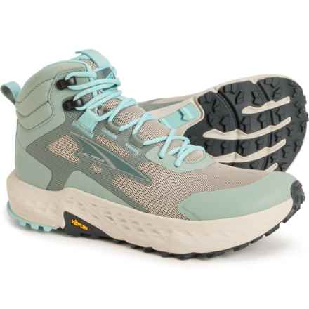 Altra Timp Hiking Boots (For Women) in Gray/Green