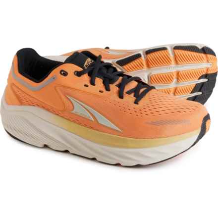 Altra VIA Olympus Running Shoes (For Men) in Black/Orange