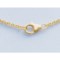 8010F_2 Aluma USA Feather Motif Pendant Necklace - 18K Gold