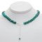 6445C_3 Aluma USA Graduated Turquoise Necklace - 18”