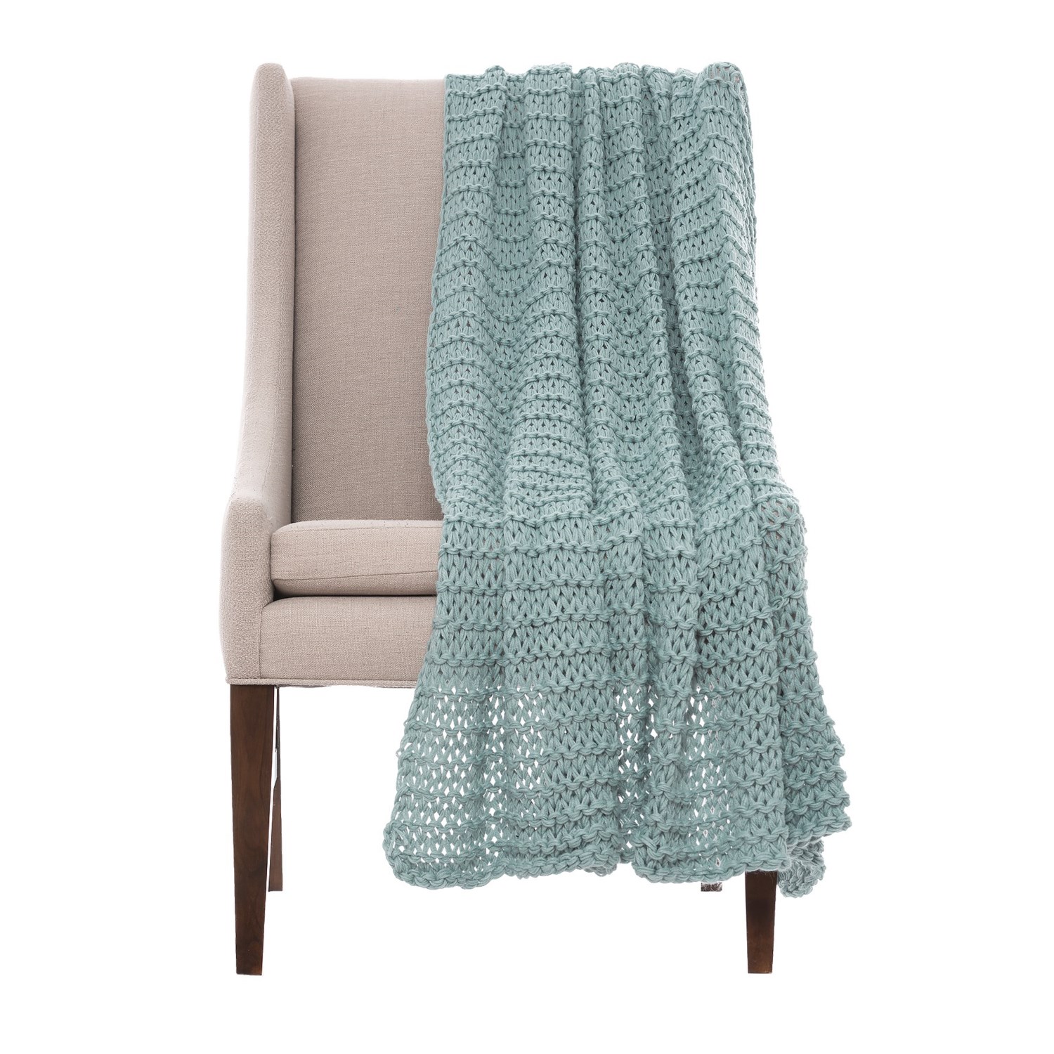 Amari Luxury Knit Throw Blanket 50×60”