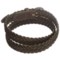 349GR_2 American Endurance Braided Leather Belt (For Men)