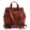 473PV_2 American Leather Co. Alexandria Flap Backpack - Leather (For Women)