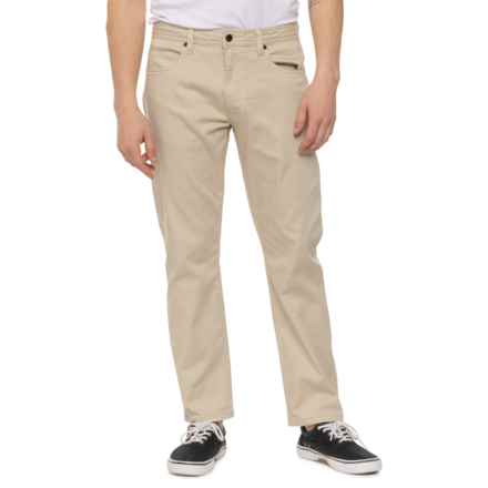American Outdoorsman 5-Pocket Knit Denim Pants in Agate Grey