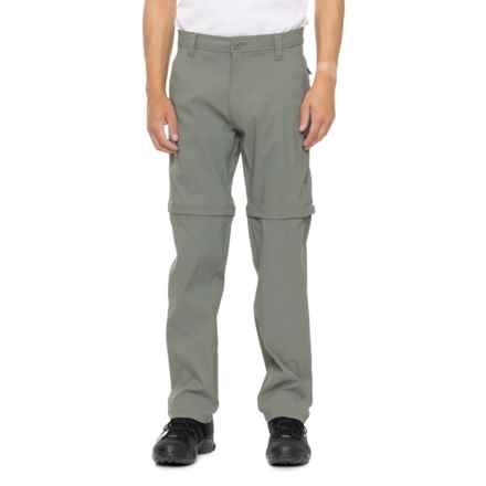 American Outdoorsman Convertible Hiking Pants - UPF 50 in Agave Green