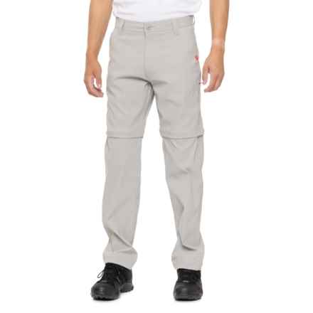 American Outdoorsman Convertible Hiking Pants - UPF 50 in Limestone