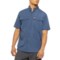American Outdoorsman Guide Shirt - UPF 40, Short Sleeve in Sargasso Sea