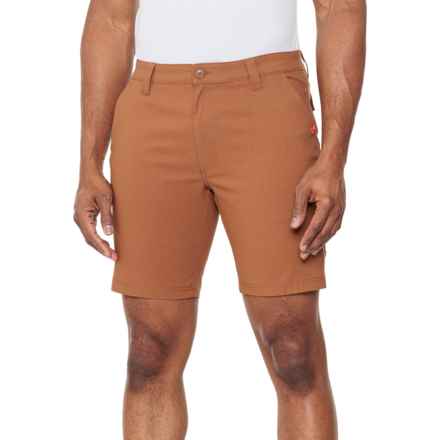American Outdoorsman Nylon Hiking Shorts - UPF 50 in Dark Toffee