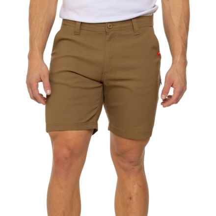 American Outdoorsman Nylon Hiking Shorts - UPF 50 in Kangaroo