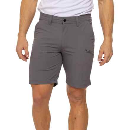 American Outdoorsman Nylon-Spandex Ripstop Shorts - UPF 50 in Castlerock